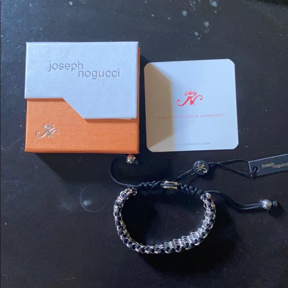 Joseph NoGucci “NoGu” Sterling Silver Bracelet